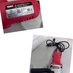 RETZ ディスクグラインダー DG-100RG 電動工具 DIY 中古品 の画像