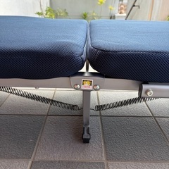 ニトリ 折りたたみパイプベッド｜使用半年｜美品｜3,000円｜引き取り希望の画像