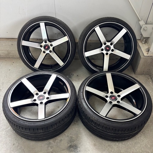 inFORGED 19インチ 8.5J 9.5J  5×114.3 ホイール4本セット 