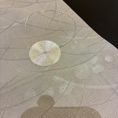 薄いグレー　絽　訪問着の画像