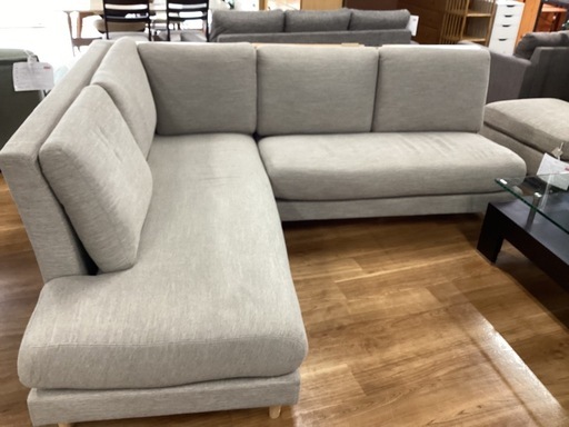 Ｌ字型ソファ【町田市再生家具】253646