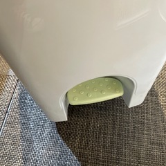 【ゴミ箱】【グリーン•45L】クリーニング済み【管理番号0319】野の画像