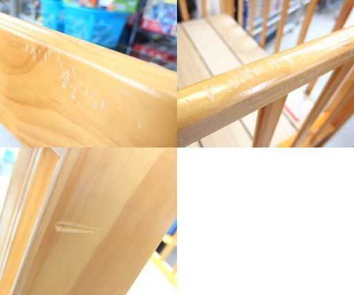 ベビーベッド ハイシート カトージ 内寸120×70cm ～24ヵ月 02399 ナチュラル系 ☆ 札幌市 北区 屯田