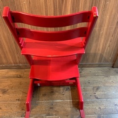 STOKKE TRIPP TRAPP ベビーチェア ハイチェア シリアル3  レッド 子供 の画像