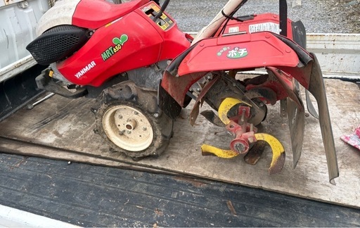 耕耘機。ヤンマー。MRT650
