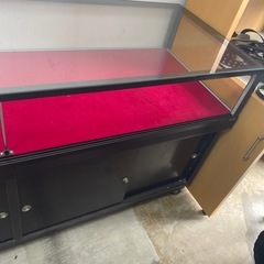 ガラス棚　ショーケース　キャビネット　の画像