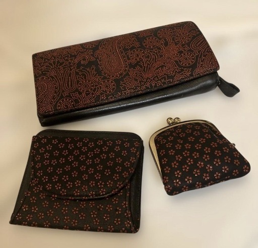 印傳財布3個セット