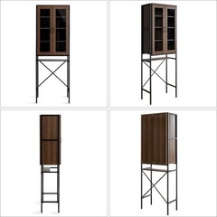 【🌿‬エアリゾーム 】食器棚 ゴミ箱上収納ラック キッチンラック [使用期間短い美品✨️] ブラウン×ブラックの画像