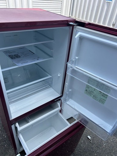 福岡市配送設置無料　大きめ168L冷蔵庫、洗濯機セット