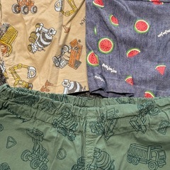 お話中😊MOUJONJON 男の子　120㎝　ズボン　３枚セットの画像