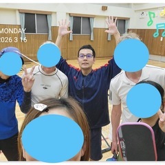 中級以上限定🎾ピックル　たくさんゲーム🏏　葺合公民館 体育館
