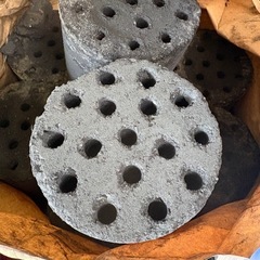 【練炭コンロと練炭セット】の画像