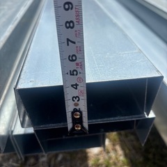 建築用鋼製壁下地材 ライトゲージ リップ鋼 Cチャン 100㎜×40㎜ 軽天 チャンネル DIY素材4m22本セットの画像