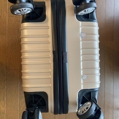 スーツケース Sサイズ(機内持込可能！) シャンパンゴールドカラーの画像