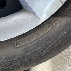 てっちんホイール付きタイヤ　　155/65R14の画像