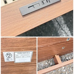 ニトリ クイーンサイズ Nスリープ コンフォート  ベッドフレーム付の画像