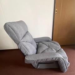 座椅子 多機能 リクライニングチェア の画像
