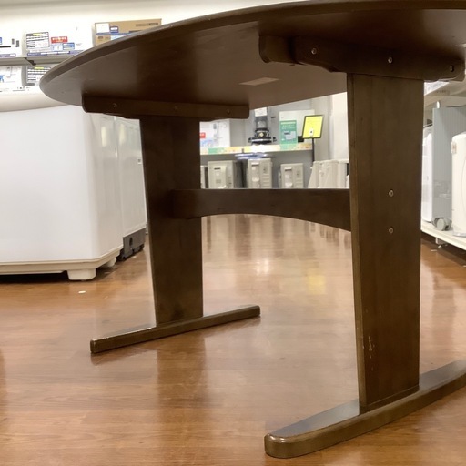 関家具 ダイニングテーブル DT135半円【トレファク 川越店】