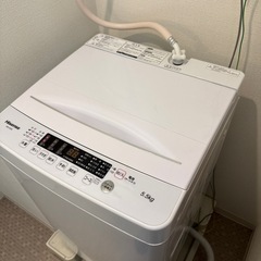 Hisense洗濯機　5.5kgの画像
