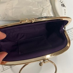 小物入れ　ゴブラン織　がま口　の画像