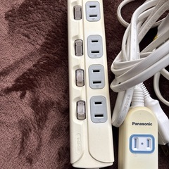 電源タップ3種類の画像