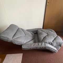 座椅子 多機能 リクライニングチェア の画像