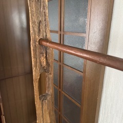 木製ハンガーラックの画像