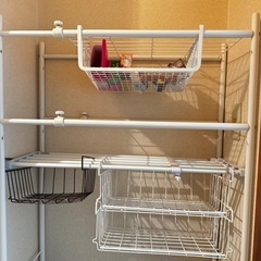 Amway 中フライパン中ソースパン、ラックの画像