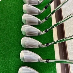 テーラーメイド ステルス アイアンセット 7本（6-PW.AW.SW）Sシャフトの画像
