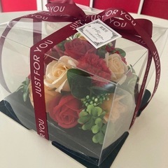 置物　造花　シャボンフラワー　の画像