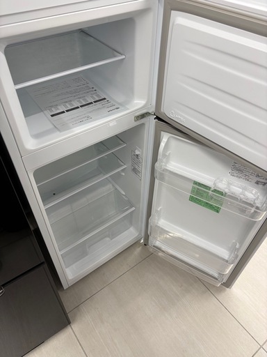 Hi sense 2ドア冷蔵庫 HR-B12C 2021年製 ！ 120L クリーニング済
