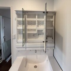 【10,000円】LIXIL洗面化粧台 VJFHT-905SY｜モデルハウス展示品｜未配管の画像