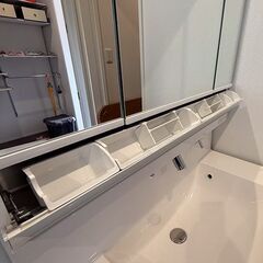 【10,000円】LIXIL洗面化粧台 VJFHT-905SY｜モデルハウス展示品｜未配管の画像