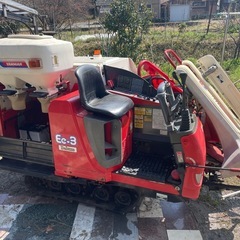 ヤンマーコンバインEe-3  2条刈りの画像