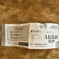カプセルトイ　AKB衣装トルソーの画像