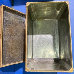 茶箱　木箱　大の画像