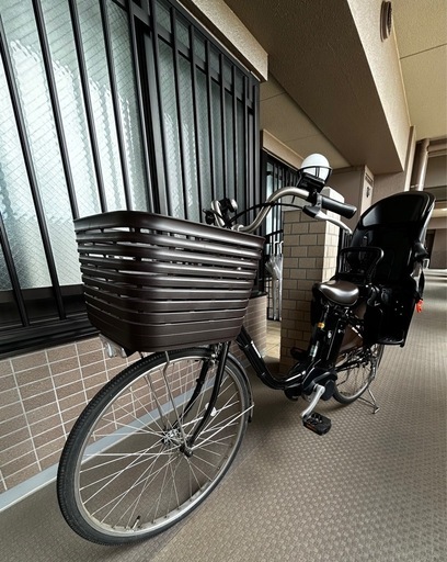 パナソニック　チャイルドシート付き電動自転車