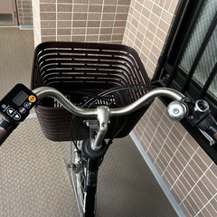 パナソニック　チャイルドシート付き電動自転車の画像