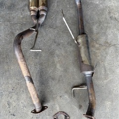 ☆スズキエブリィDA64V用　ウィルズ
ウィン製ツインマフラー☆の画像