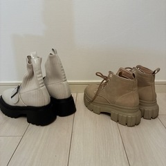 ブーツ(どちらも23.0)の画像