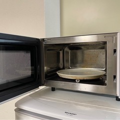 電子レンジ 無料 アイリスオーヤマ MO-T1501-W 動作OKの画像