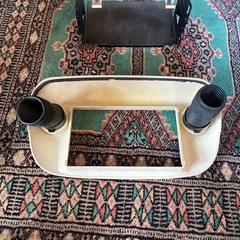 フィアット 500 ツインエア ポップ 右H社外デッキ用　オーディオパネル　の画像