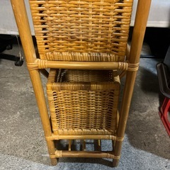 籐のチェスト　4段 の画像
