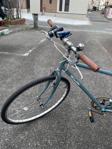 【取引中】自転車 充電式ライト付き