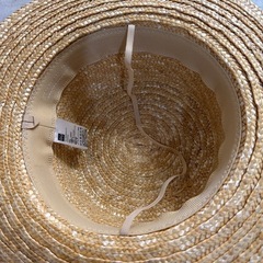 GU麦わら帽子あごひも付の画像
