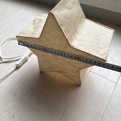 IKEA 星型のライト 間接照明 インテリア 無料でお譲りしますの画像