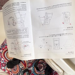 ベビーチェアー　高さ調整簡単　折りたたみ収納の画像