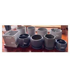 植木鉢　9点の画像