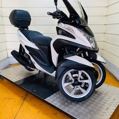 19100km ★始動動画あり★ ヤマハ　トリシティ125 SE82J 小型　兵庫県　神戸市　バイクの画像