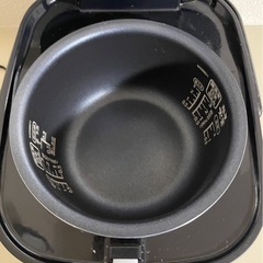 炊飯器 アイリスオーヤマ RC-MC30-B 3合 動作OKの画像
